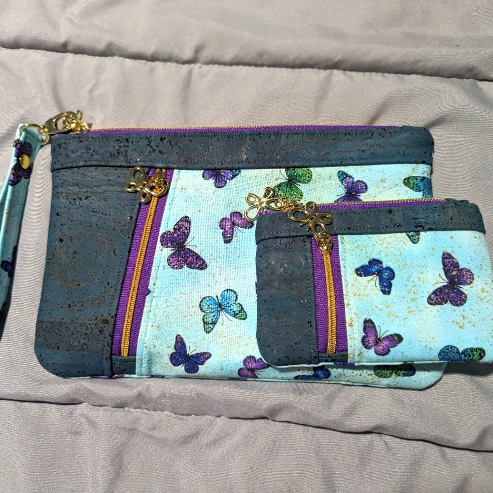 Zip clutch Purse